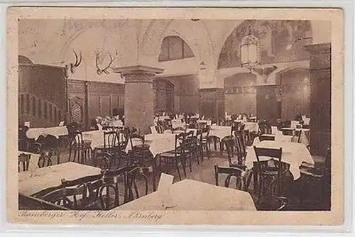 64779 Ak Nürnberg Restaurant Bamberger Hof Keller um 1930