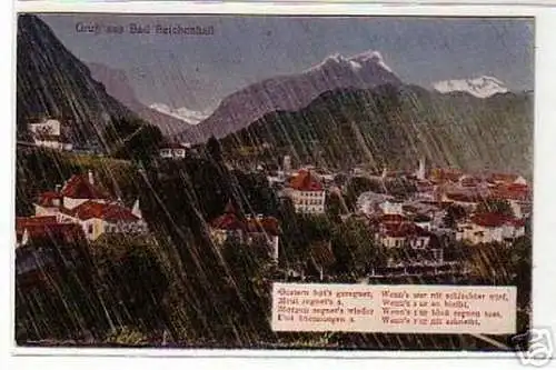 10626 Regen Ak Gruß aus Bad Reichenhall 1925