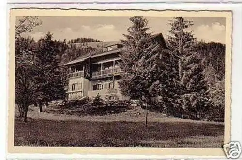 11513 Ak Bayrischzell Bergpension Thier um 1940