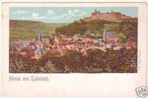 08497 Ak Gruss aus Kulmbach Totalansicht um 1900