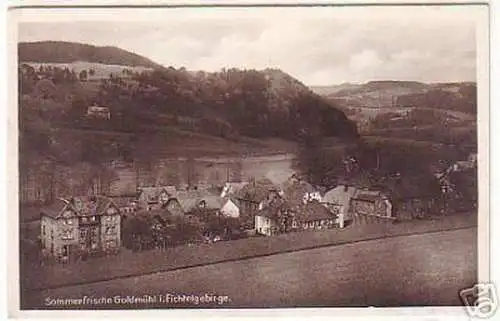 04948 Ak Sommerfrische Goldmühl im Fichtelgebirge 1930