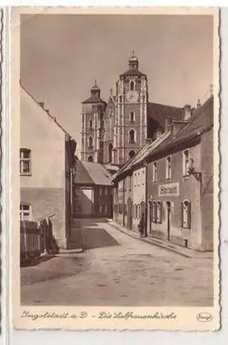 06763 Ak Ingolstadt a.D. die Liebfrauenkirche 1942