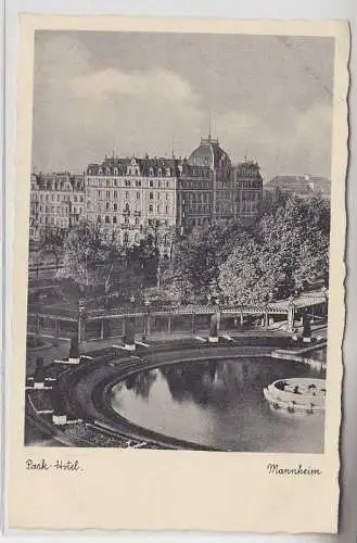 10738 Ak Mannheim Park-Hotel um 1930