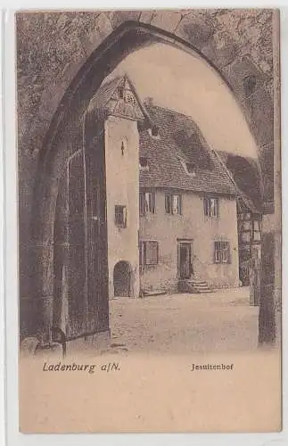 68290 Ak Ladenburg am Neckar Jesuitenhof um 1930