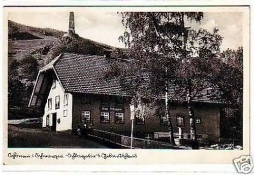 16101 Ak Schönau im Schwarzwald Schlageter Geburtshaus