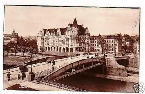 28495 Ak Pforzheim Auerbrücke 1925