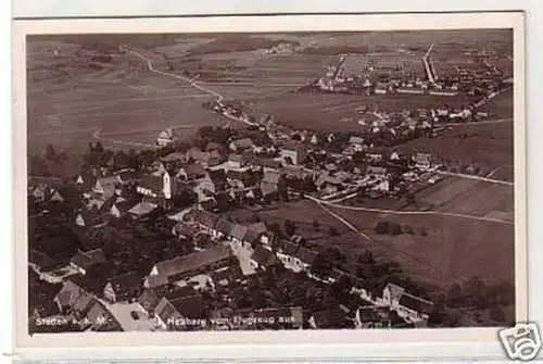 26197 Feldpost Ak Stetten Heuberg vom Flugzeug aus 1940