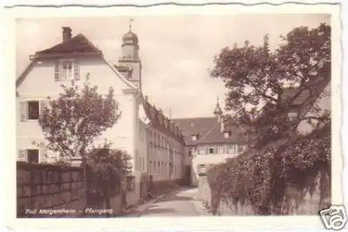 26212 Ak Bad Mergentheim Pfarrgang 1949