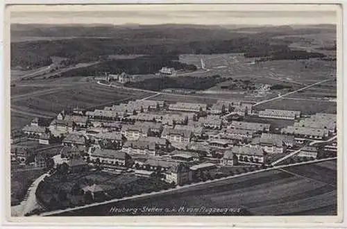 53925 Ak Heuberg-Stetten am kalten Markt vom Flugzeug aus 1939