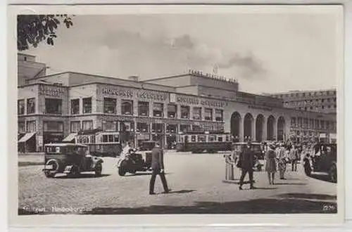 06001 Ak Stuttgart Hindenburgbau 1935