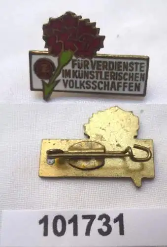 DDR Abzeichen für Verdienste im künstlerischen Volksschaffen