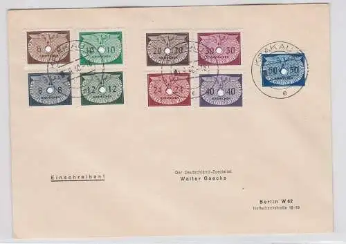 99070 R-Brief Generalgouvernement Dienstpost 5.9.1940 Michel 16-24