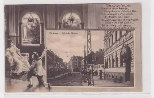 908527 Reim Ak Eisleben Hallesche Strasse 1912