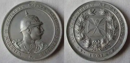 Medaille Zur Erinnerung an das Manöver 1901 dt. Kaiser Wilhelm II. (161930)