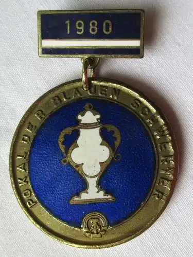 DDR Abzeichen Pokal der blauen Schwerter Karl Marx Stadt 1980 (129934)