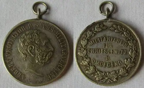 seltene Medaille Militärverein Chrieschwitz Krieschwitz & Umg. (148079)