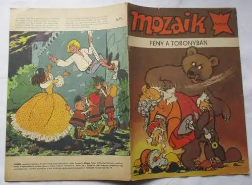 MOZAIK Mosaik Abrafaxe 1980/11 EXPORT UNGARN "Fény a Toronyban" RAR (114189)