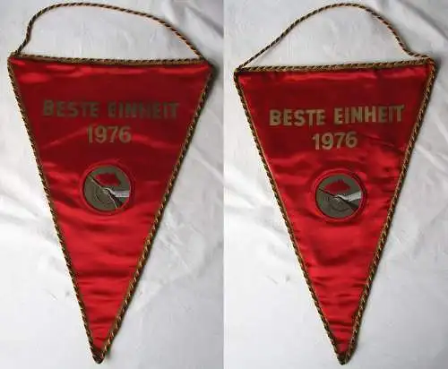 1x DDR Wimpel Kampfgruppe der Arbeiterklasse - Beste Einheit 1976 (133327)