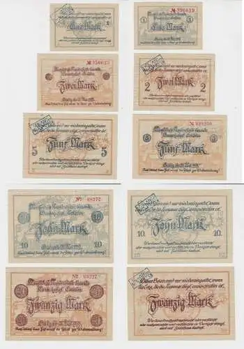 1-20 Banknoten Mansfeld'sche Kupferschiefer bauende Gew. Eisleben o.D. (137773)