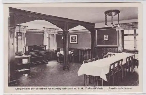 91846 Ak Zorbau Mücheln Ledigenheim der Elisabeth Wohlfahrtsgesellschaft um 1930