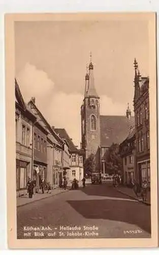 56966 Ak Köthen in Anhalt Hallesche Strasse 1955