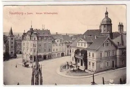 56653 Ak Naumburg an der Saale Kaiser Wilhelmplatz um 1920