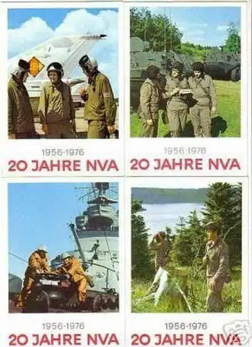 06879/4 Ak 20 Jahre Nationale Volksarmee 1956-1976