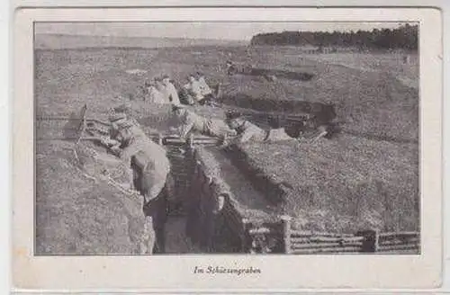 45964 Feldpost Ak im Schützengraben 1. Weltkrieg 1916