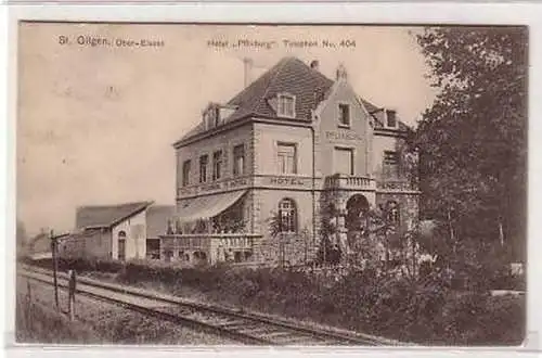 45170 Ak St. Gilgen Ober-Elsass Hotel Pflixburg 1907