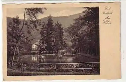 16857 Ak Bad Bertrich am Weiher um 1940