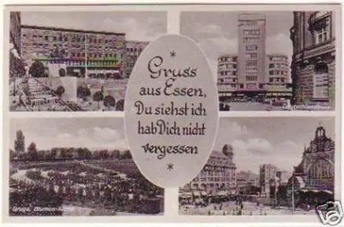 15703 Mehrbild Ak Gruss aus Essen 1943