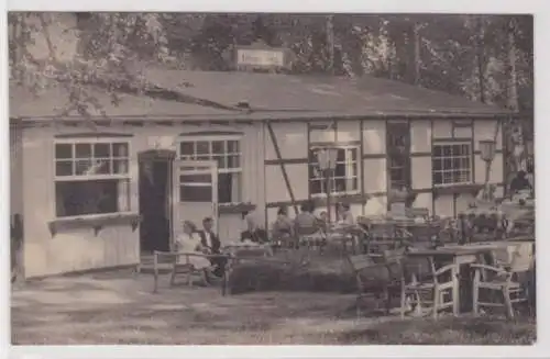 44314 Ak Seebad Bansin HO Gaststätte Forsthaus Langenberg 1957