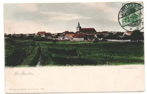89950 Ak Alt-Strelitz Totalansicht 1908