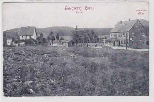 95069 Ak Königskrug in Braunlage im Harz, Achtermann um 1920