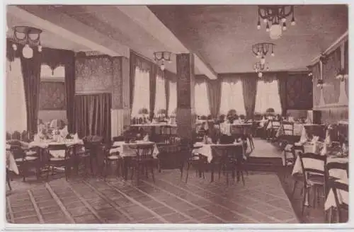 95309 Ak Braunlage im Oberharz - Hotel Deutsches Haus, Innenansicht, Saal 1929