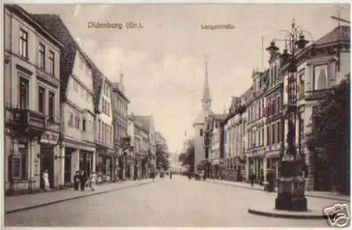 13522 Ak Oldenburg Langestrasse um 1920