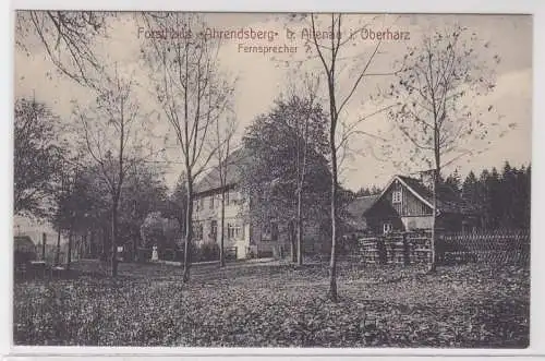 78132 Ak Forsthaus 'Ahrendsberg' bei Altenau im Oberharz um 1910