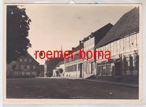 86250 Foto Ak Plau am Plauer See Mecklenburg Stalinplatz 1954