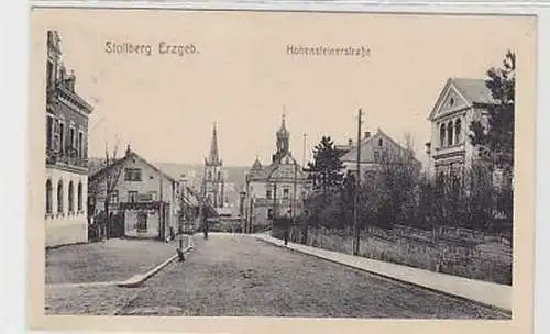 36861 Ak Stollberg Erzgebirge Hohensteinerstraße 1920