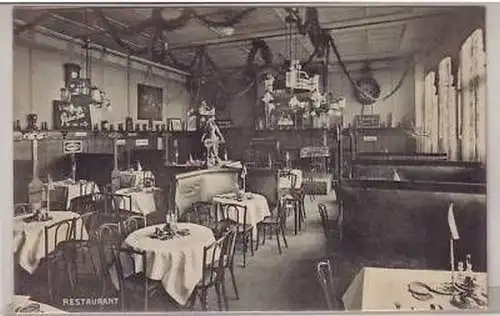 32/35 Ak Leipzig Hansa Hotel und Restaurant 1921