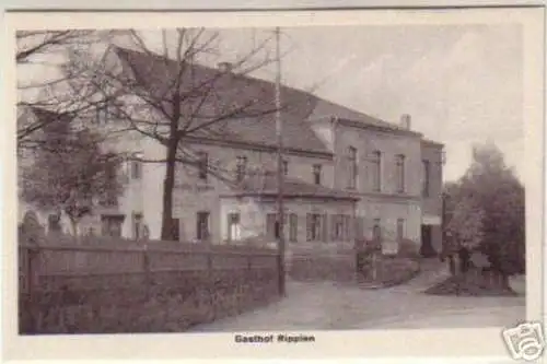 14659 AK Gasthof Rippien, Frontansicht um 1920