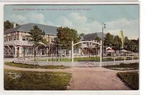 17/11 Ak Leipzig Park Meusdorf Leipziger Lunapark 1912