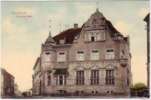 17039 Ak Wurzen Wurzener Bank um 1906