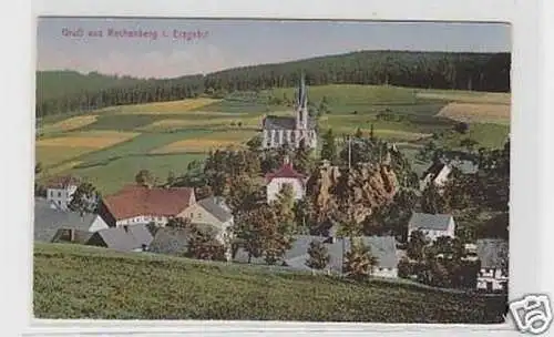 34883 Ak Gruß aus Rechenberg im Erzgebirge um 1910