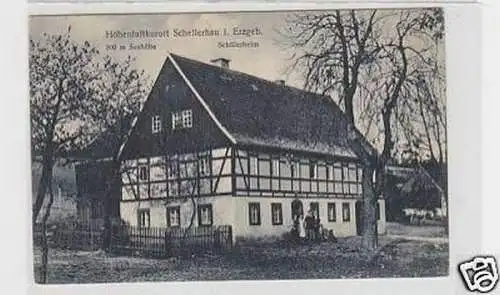 34830 Ak Schellerhau im Erzgebirge Schülerheim 1926