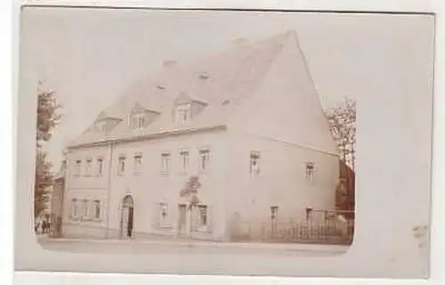 40044 Foto Ak Schlettau im Erzgebirge Wohnhaus um 1920