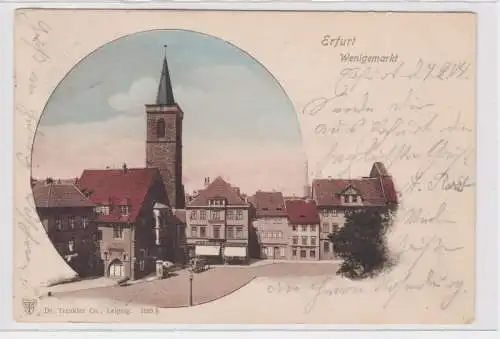 71951 Ak Erfurt Wenigermarkt 1904