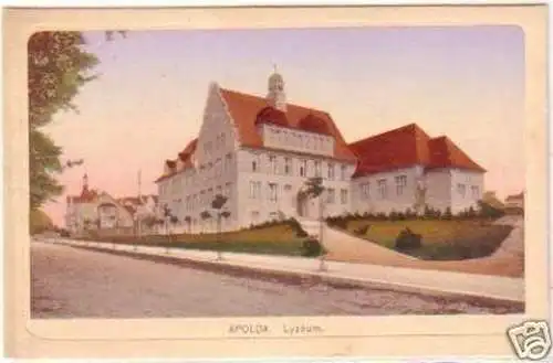 27627 Ak Apolda Lyzeum um 1915