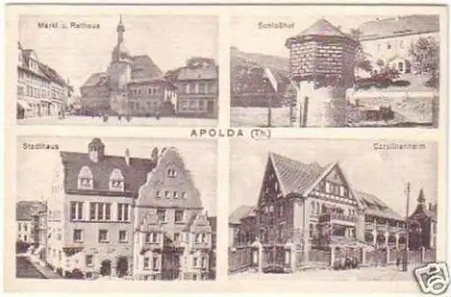 27643 Mehrbild Ak Apolda Carolinenheim usw. 1929