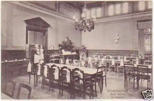 27704 Ak Kinderheilbad Bad Sulza Speisesaal 1909